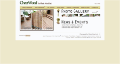 Desktop Screenshot of cheerwood.com
